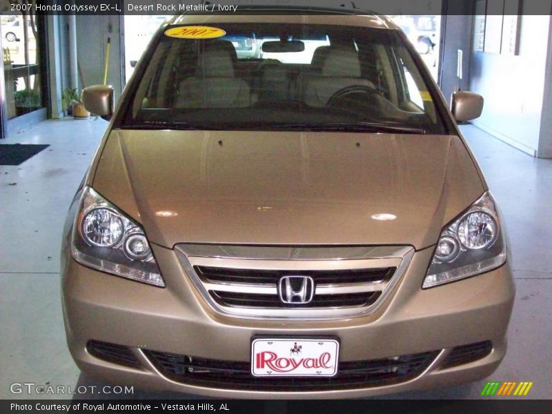 Desert Rock Metallic / Ivory 2007 Honda Odyssey EX-L