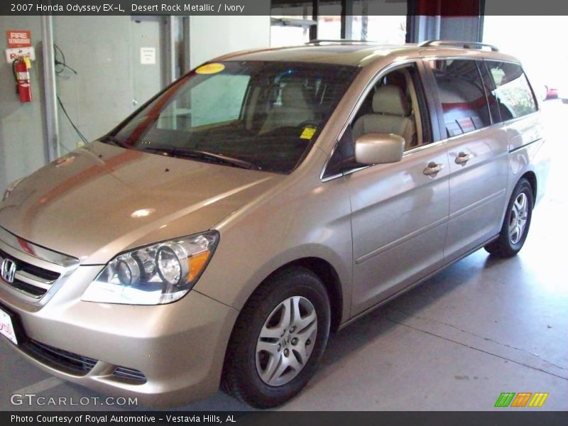 Desert Rock Metallic / Ivory 2007 Honda Odyssey EX-L