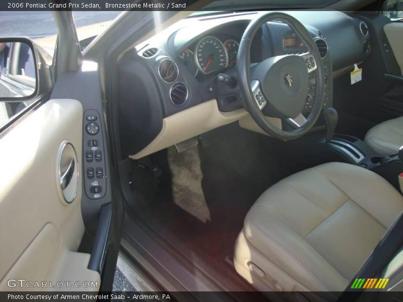 Bronzestone Metallic / Sand 2006 Pontiac Grand Prix Sedan