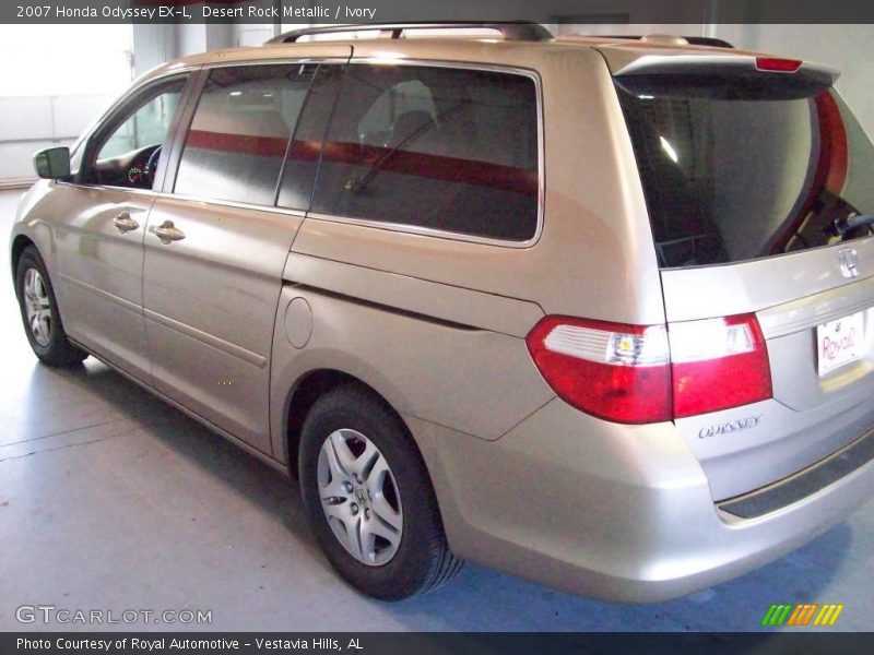 Desert Rock Metallic / Ivory 2007 Honda Odyssey EX-L