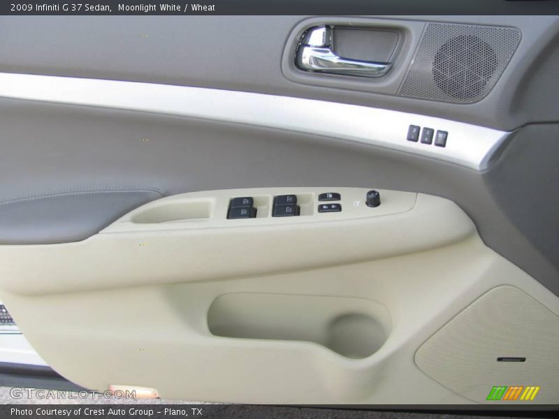 Moonlight White / Wheat 2009 Infiniti G 37 Sedan