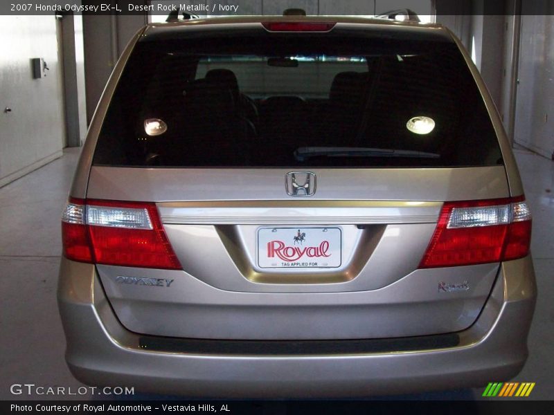 Desert Rock Metallic / Ivory 2007 Honda Odyssey EX-L