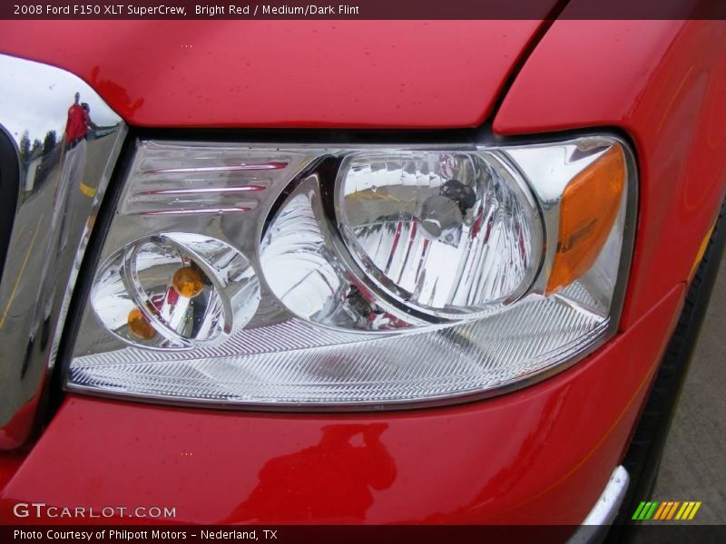 Bright Red / Medium/Dark Flint 2008 Ford F150 XLT SuperCrew