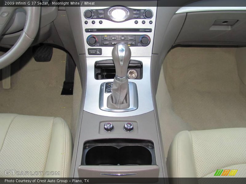 Moonlight White / Wheat 2009 Infiniti G 37 Sedan
