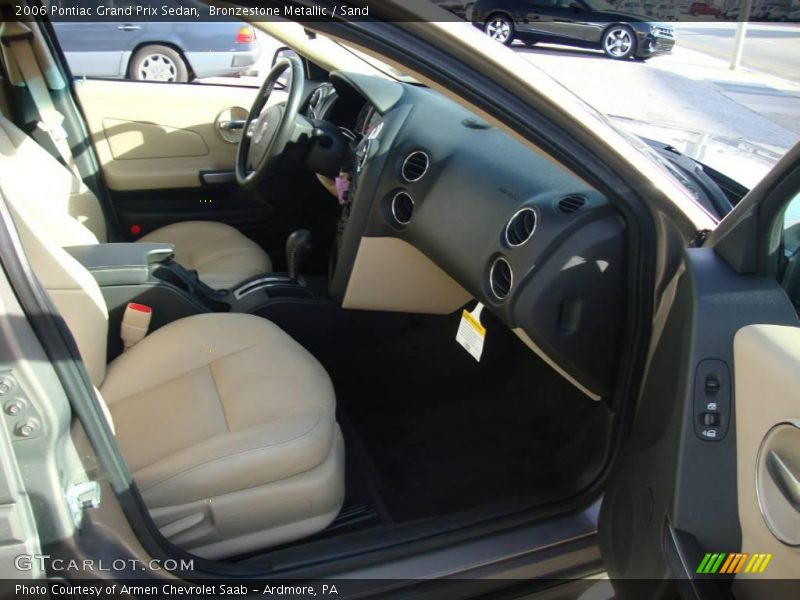 Bronzestone Metallic / Sand 2006 Pontiac Grand Prix Sedan