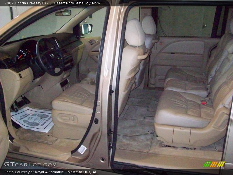 Desert Rock Metallic / Ivory 2007 Honda Odyssey EX-L