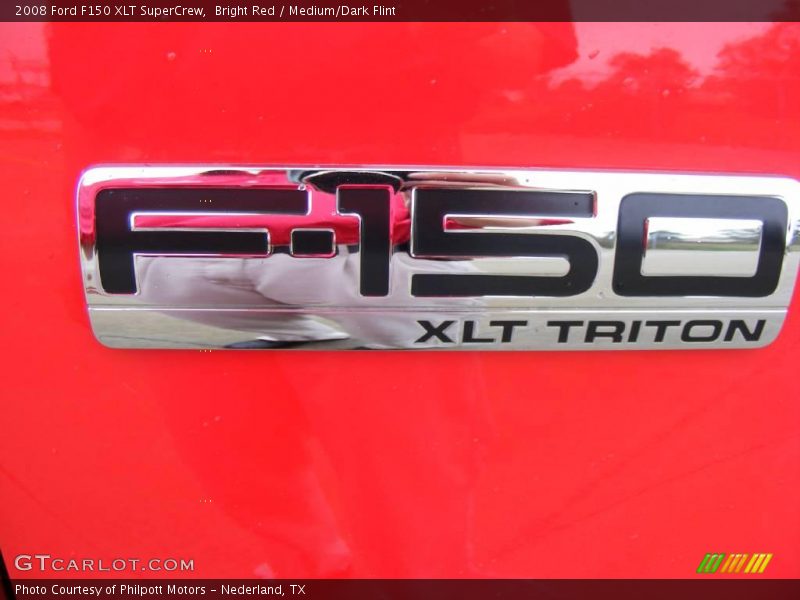 Bright Red / Medium/Dark Flint 2008 Ford F150 XLT SuperCrew
