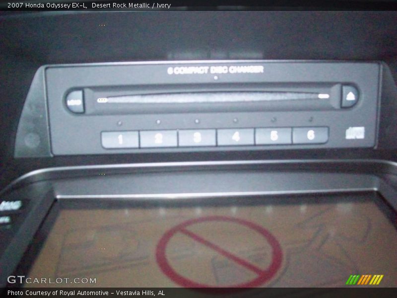 Desert Rock Metallic / Ivory 2007 Honda Odyssey EX-L