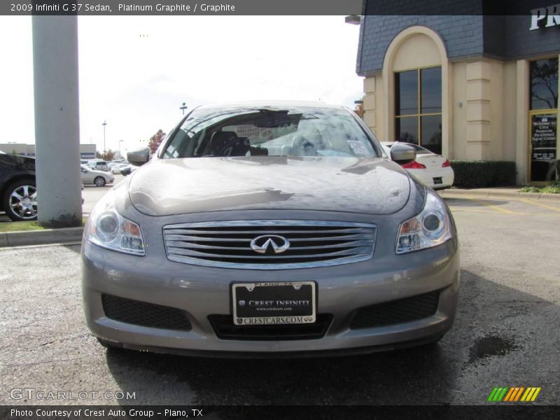 Platinum Graphite / Graphite 2009 Infiniti G 37 Sedan