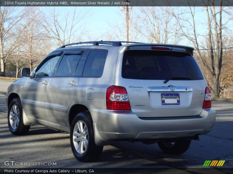 Millenium Silver Metallic / Ash Gray 2006 Toyota Highlander Hybrid 4WD
