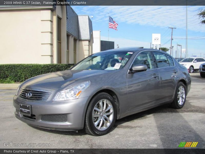 Platinum Graphite / Graphite 2009 Infiniti G 37 Sedan