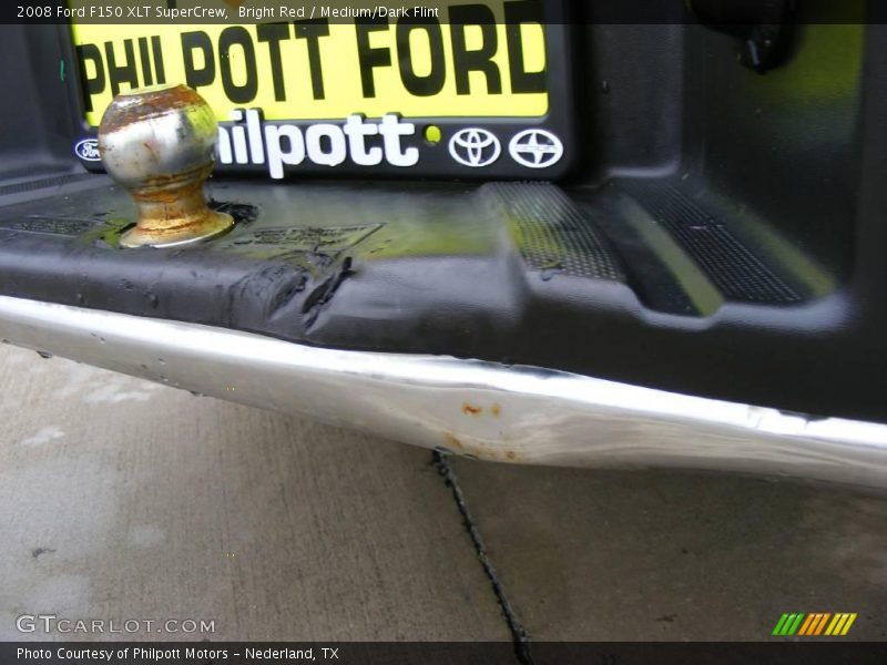 Bright Red / Medium/Dark Flint 2008 Ford F150 XLT SuperCrew