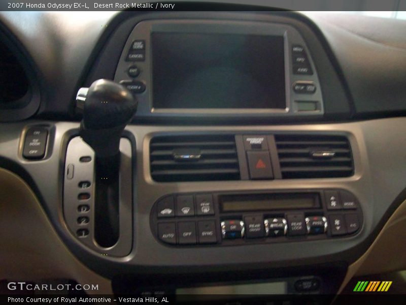 Desert Rock Metallic / Ivory 2007 Honda Odyssey EX-L