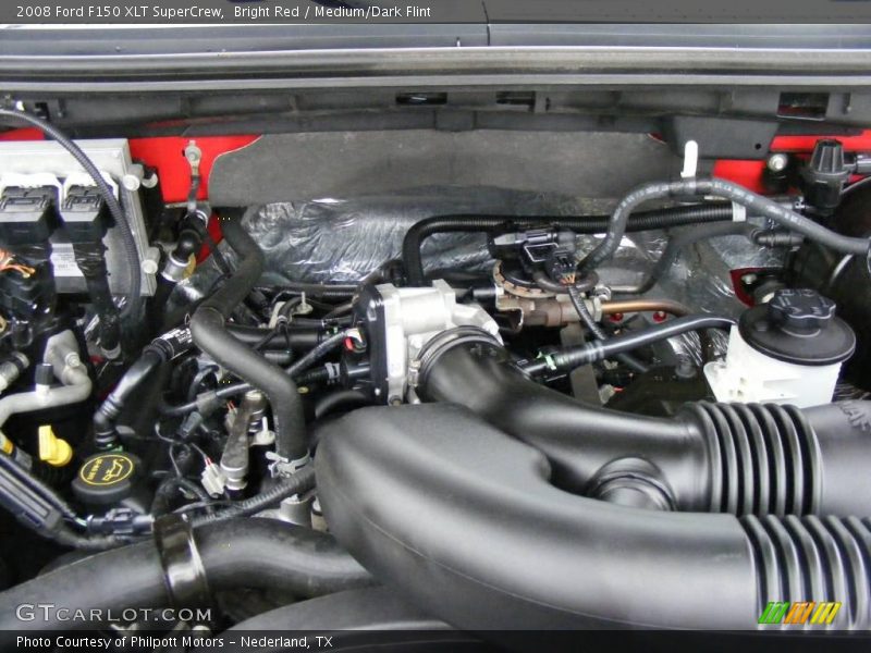 Bright Red / Medium/Dark Flint 2008 Ford F150 XLT SuperCrew