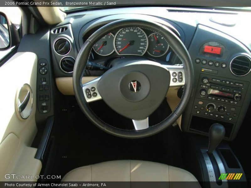 Bronzestone Metallic / Sand 2006 Pontiac Grand Prix Sedan