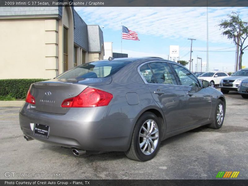 Platinum Graphite / Graphite 2009 Infiniti G 37 Sedan