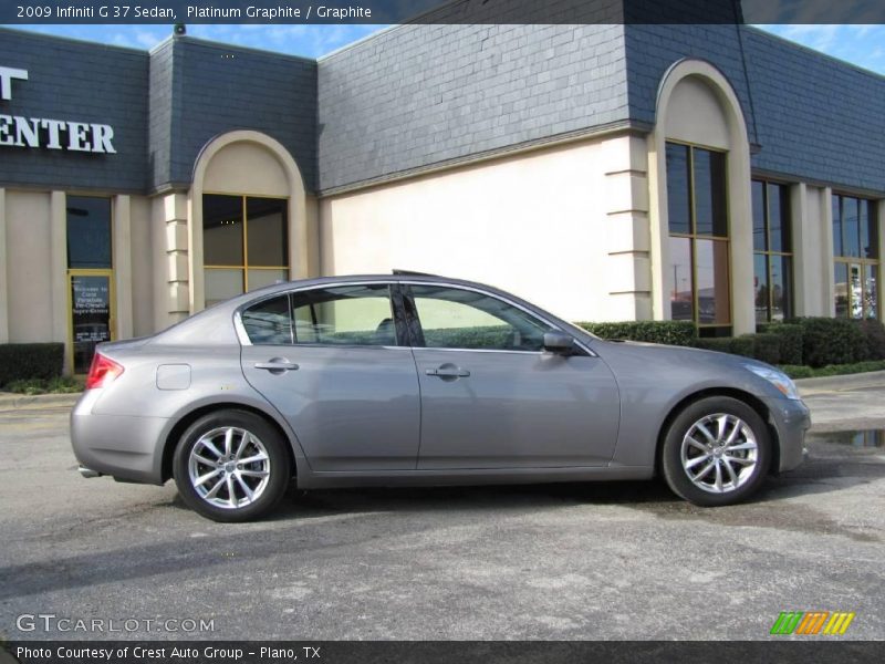 Platinum Graphite / Graphite 2009 Infiniti G 37 Sedan