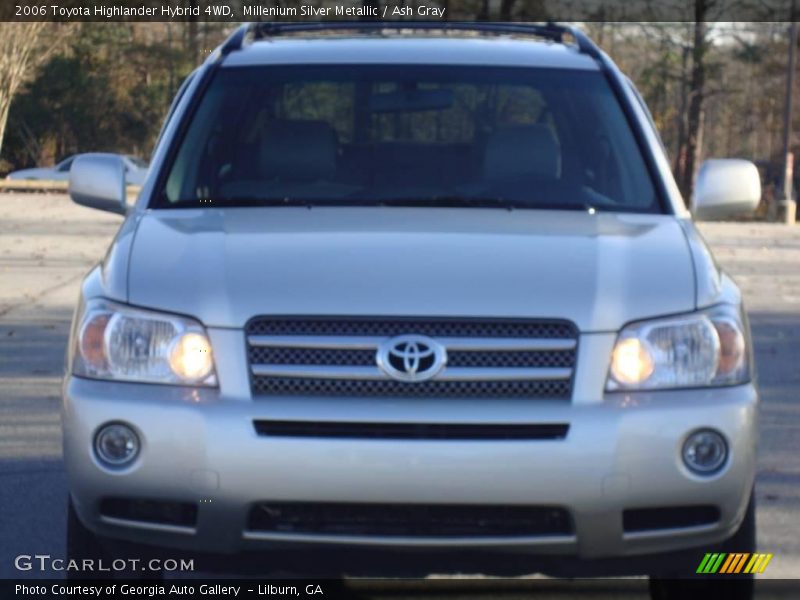Millenium Silver Metallic / Ash Gray 2006 Toyota Highlander Hybrid 4WD