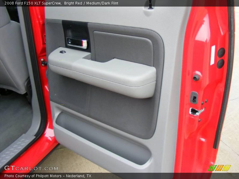 Bright Red / Medium/Dark Flint 2008 Ford F150 XLT SuperCrew