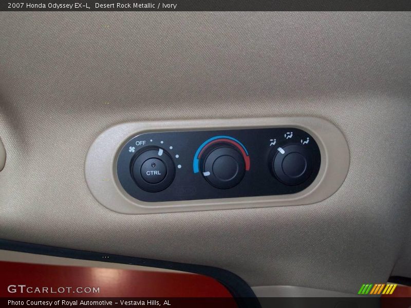 Desert Rock Metallic / Ivory 2007 Honda Odyssey EX-L