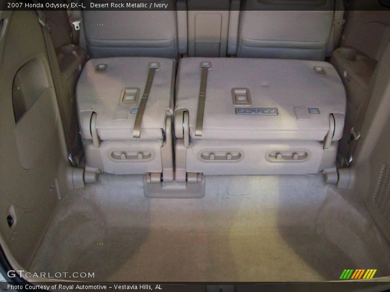 Desert Rock Metallic / Ivory 2007 Honda Odyssey EX-L