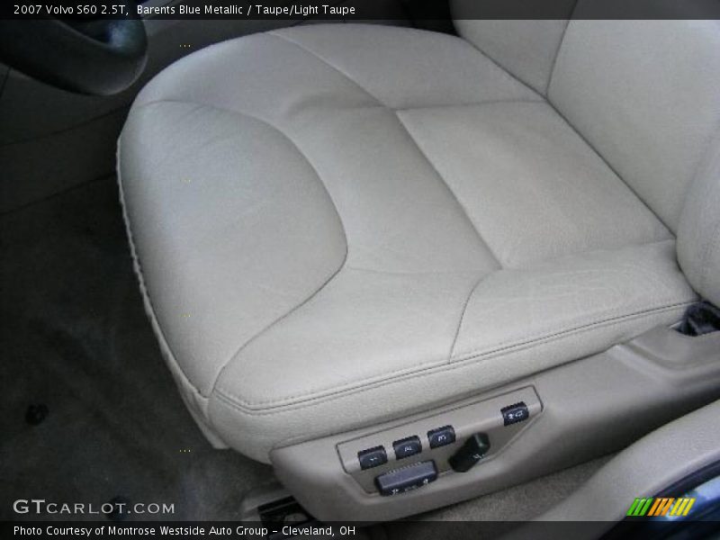 Barents Blue Metallic / Taupe/Light Taupe 2007 Volvo S60 2.5T