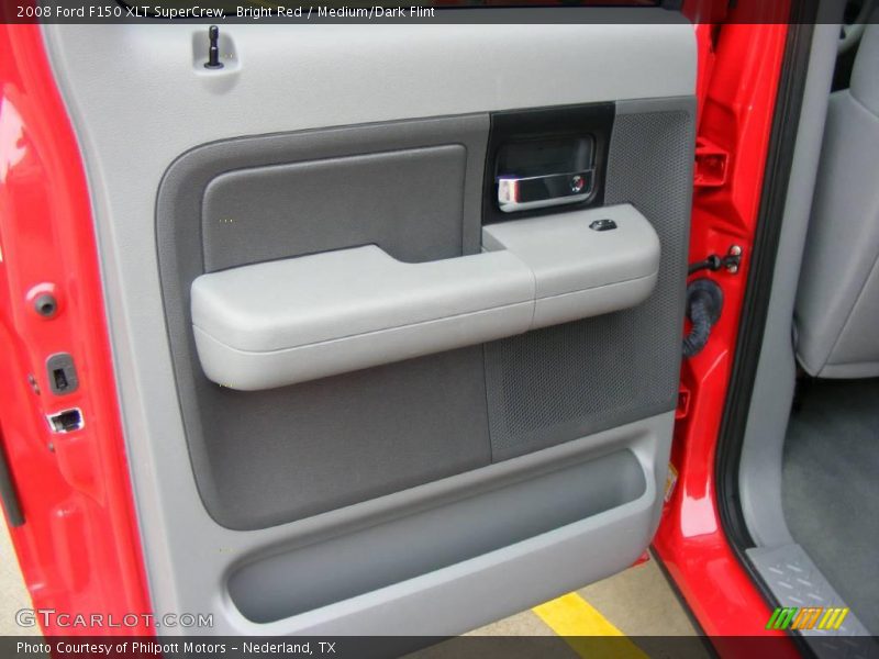 Bright Red / Medium/Dark Flint 2008 Ford F150 XLT SuperCrew