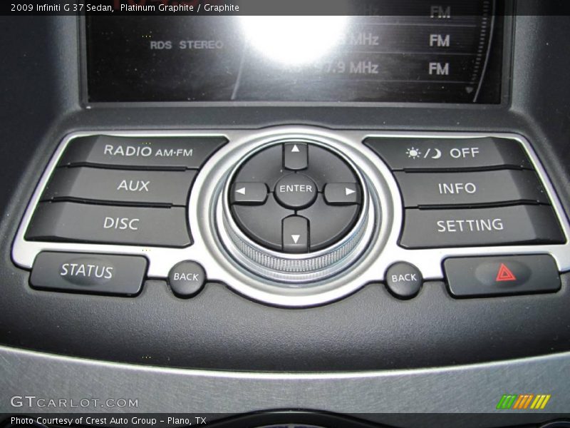 Platinum Graphite / Graphite 2009 Infiniti G 37 Sedan