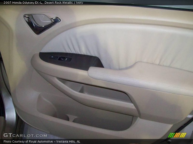 Desert Rock Metallic / Ivory 2007 Honda Odyssey EX-L