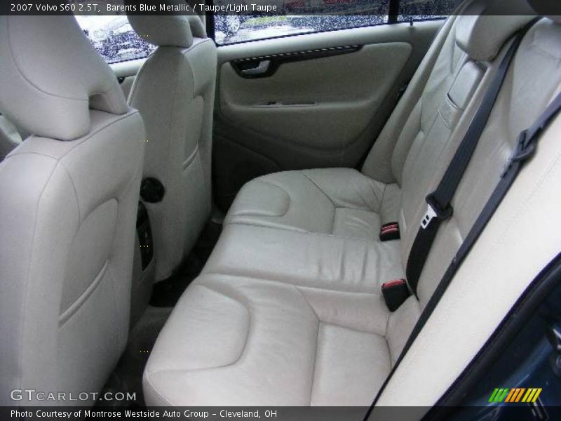 Barents Blue Metallic / Taupe/Light Taupe 2007 Volvo S60 2.5T