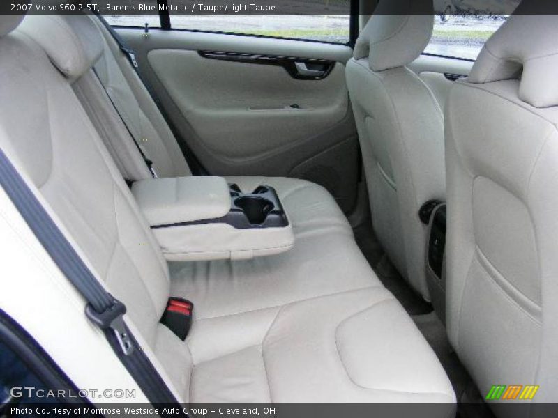 Barents Blue Metallic / Taupe/Light Taupe 2007 Volvo S60 2.5T
