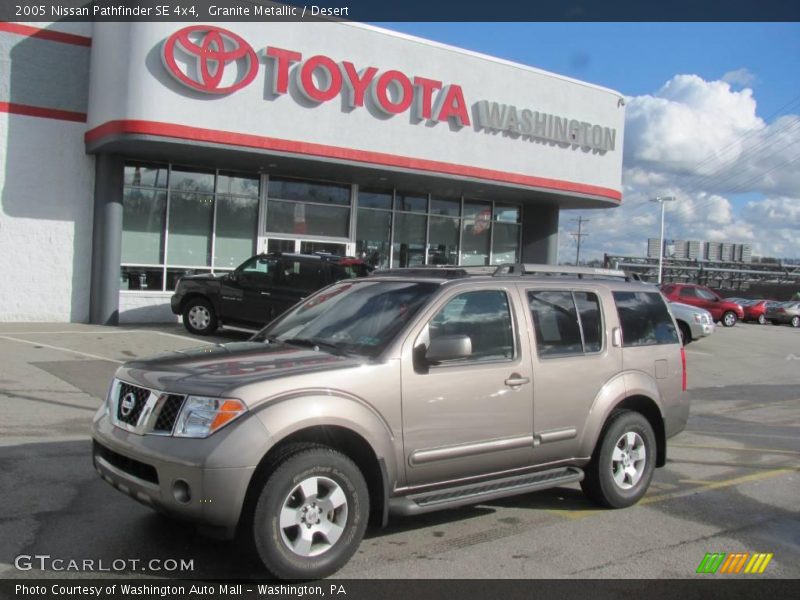 Granite Metallic / Desert 2005 Nissan Pathfinder SE 4x4