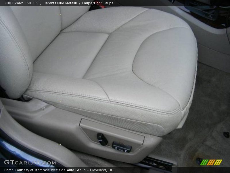 Barents Blue Metallic / Taupe/Light Taupe 2007 Volvo S60 2.5T