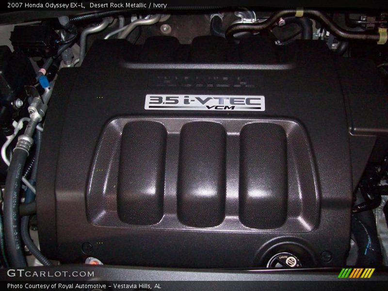 Desert Rock Metallic / Ivory 2007 Honda Odyssey EX-L