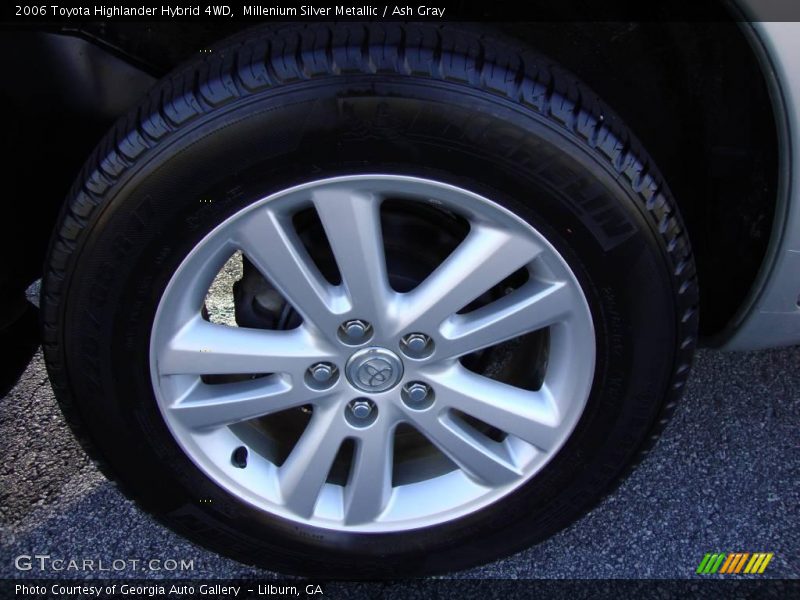 Millenium Silver Metallic / Ash Gray 2006 Toyota Highlander Hybrid 4WD
