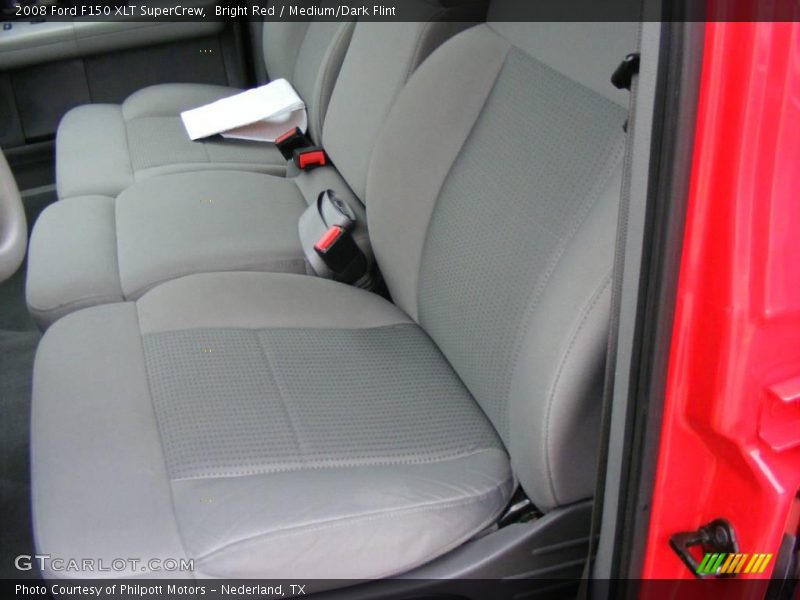 Bright Red / Medium/Dark Flint 2008 Ford F150 XLT SuperCrew