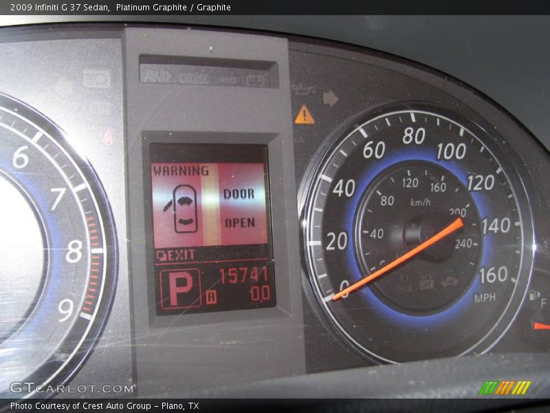 Platinum Graphite / Graphite 2009 Infiniti G 37 Sedan