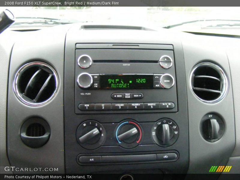 Bright Red / Medium/Dark Flint 2008 Ford F150 XLT SuperCrew