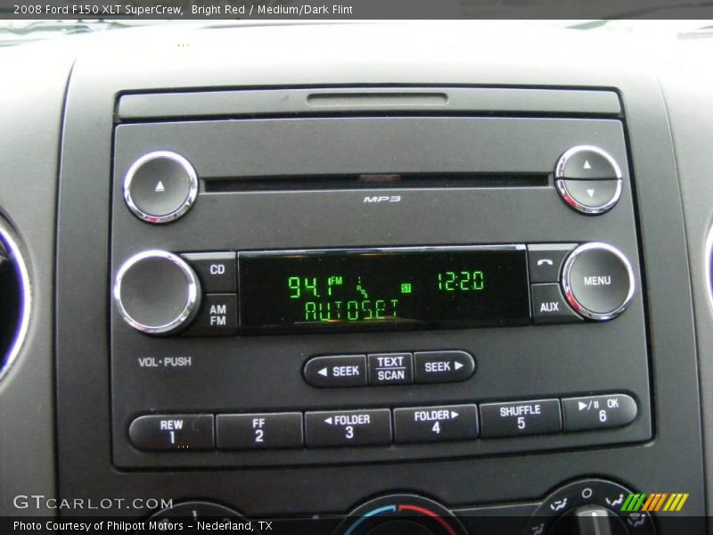 Bright Red / Medium/Dark Flint 2008 Ford F150 XLT SuperCrew