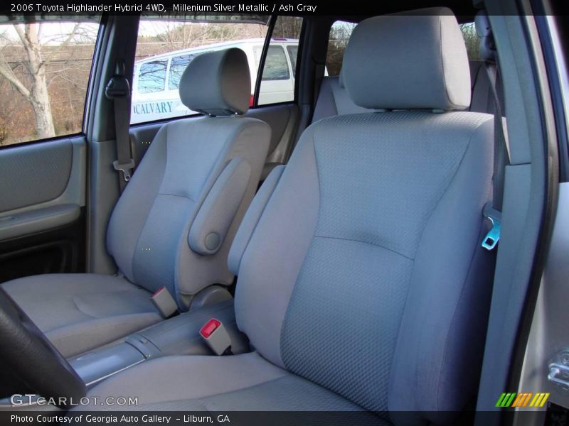 Millenium Silver Metallic / Ash Gray 2006 Toyota Highlander Hybrid 4WD