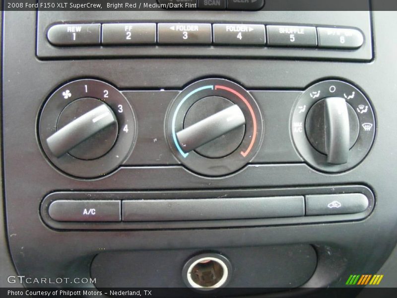 Bright Red / Medium/Dark Flint 2008 Ford F150 XLT SuperCrew