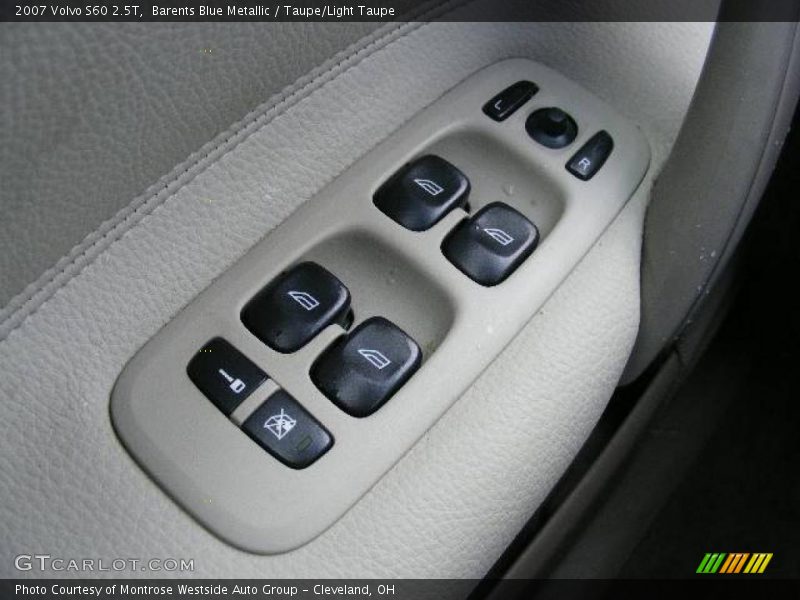 Barents Blue Metallic / Taupe/Light Taupe 2007 Volvo S60 2.5T
