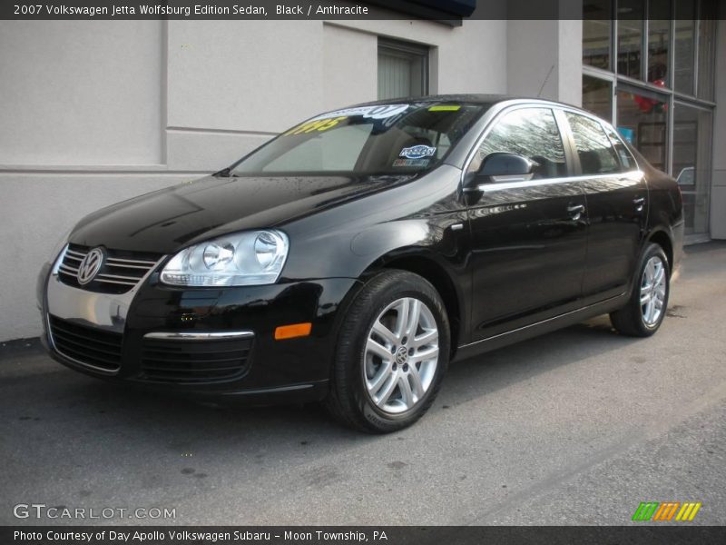 Black / Anthracite 2007 Volkswagen Jetta Wolfsburg Edition Sedan