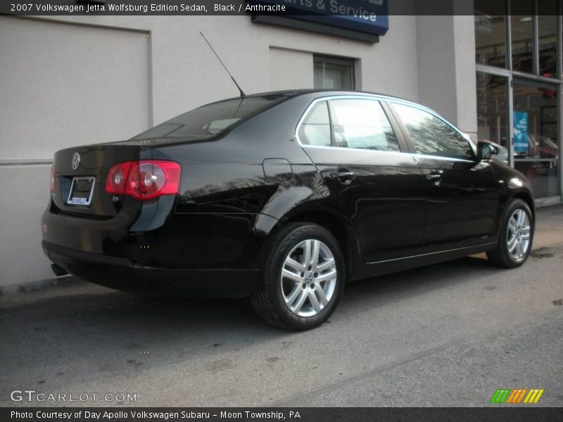 Black / Anthracite 2007 Volkswagen Jetta Wolfsburg Edition Sedan