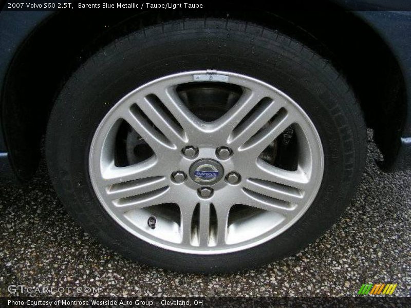 Barents Blue Metallic / Taupe/Light Taupe 2007 Volvo S60 2.5T