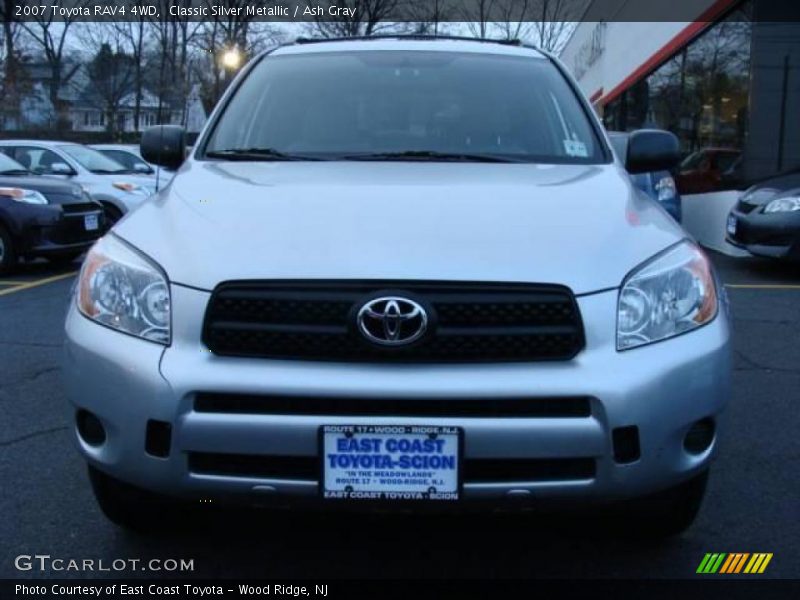 Classic Silver Metallic / Ash Gray 2007 Toyota RAV4 4WD