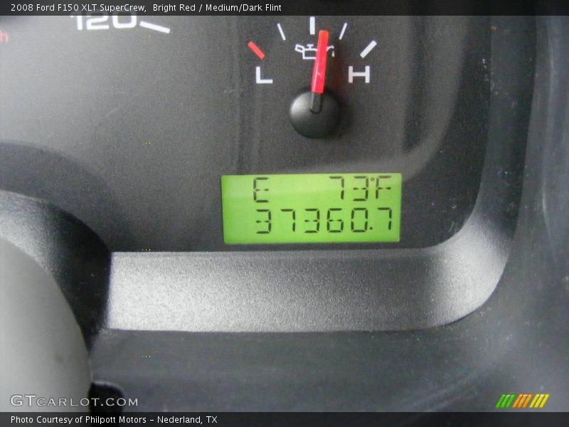 Bright Red / Medium/Dark Flint 2008 Ford F150 XLT SuperCrew