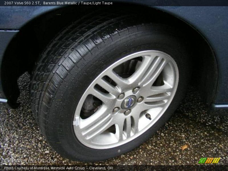 Barents Blue Metallic / Taupe/Light Taupe 2007 Volvo S60 2.5T