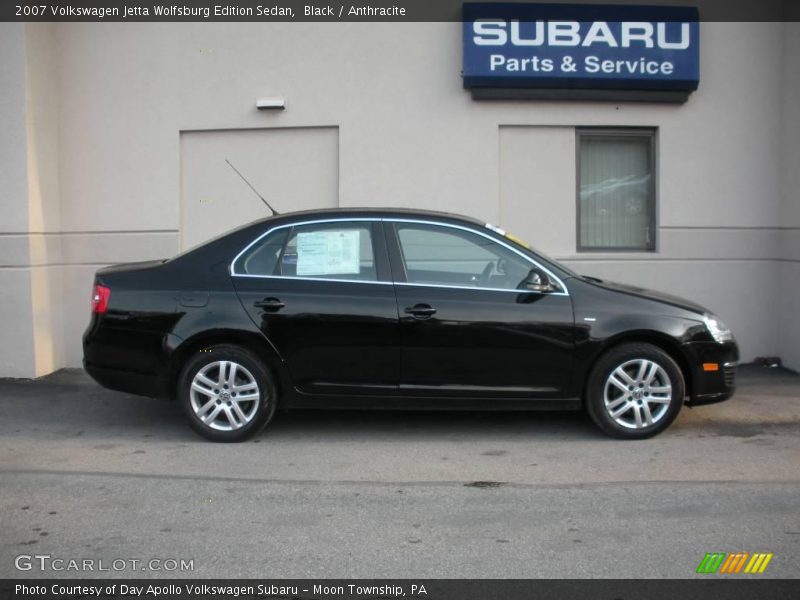 Black / Anthracite 2007 Volkswagen Jetta Wolfsburg Edition Sedan