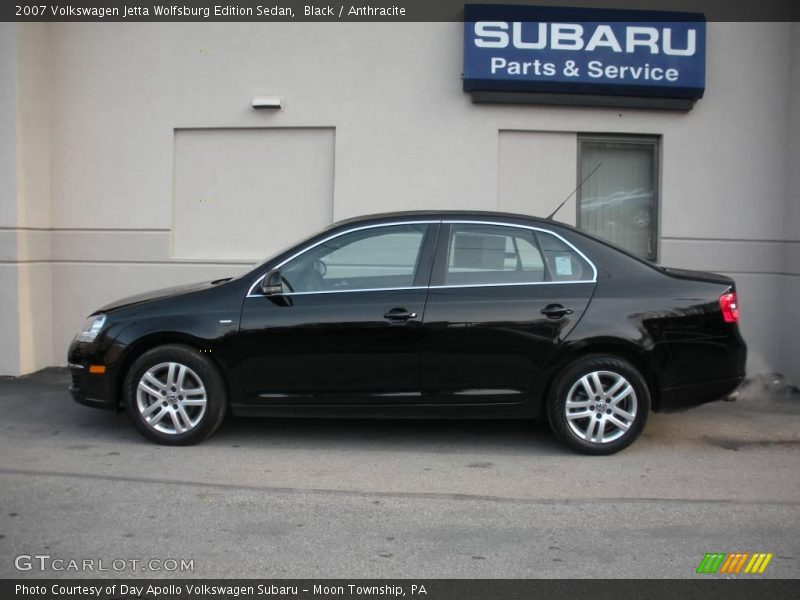 Black / Anthracite 2007 Volkswagen Jetta Wolfsburg Edition Sedan